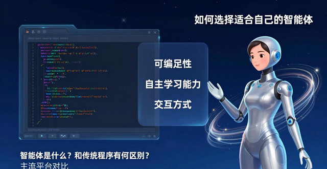 智能体是什么？和传统程序有何区别？主流平台对比