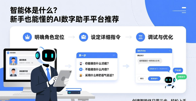 智能体是什么？新手也能懂的AI数字助手平台推荐