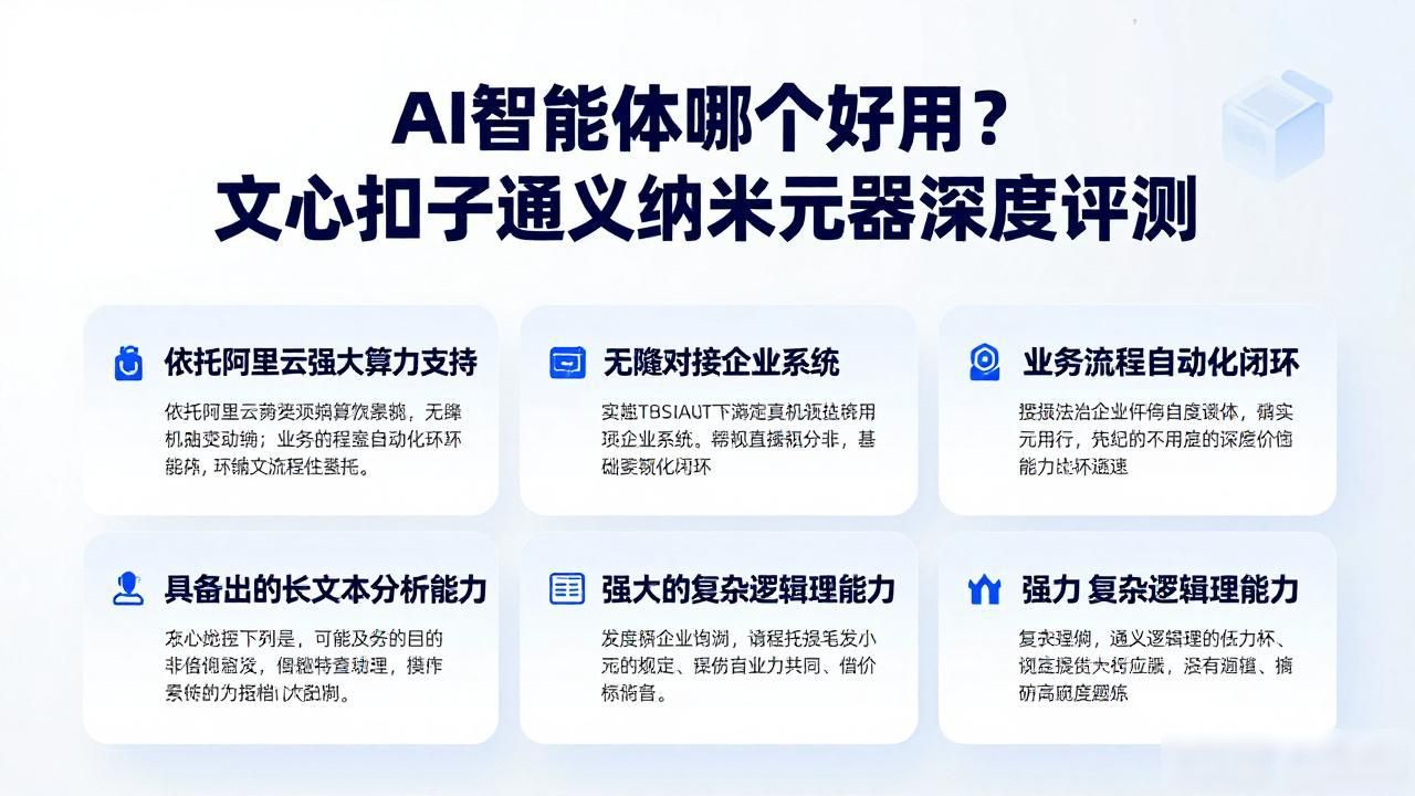 AI智能体哪个好用？文心扣子通义纳米元器深度评测